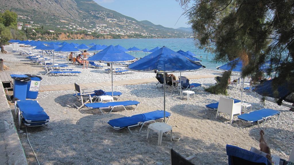 Messinian Blue Seaside Villa Каламата Экстерьер фото